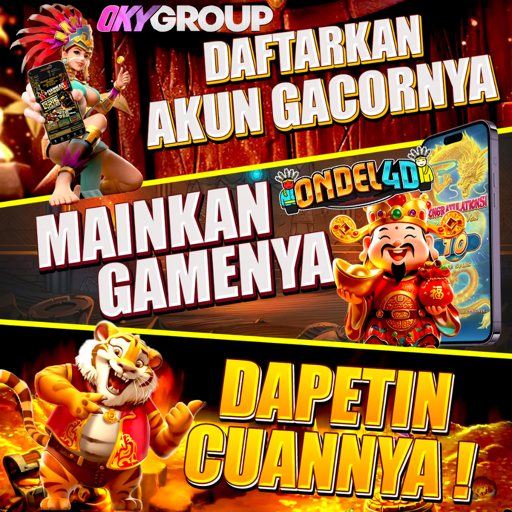 MAINKAN GAMENYA, DAN DAPATKAN CUANNYA DI ONDEL4D!!